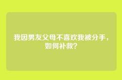 我因男友父母不喜欢我被分手，如何补救？