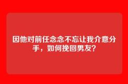 因他对前任念念不忘让我介意分手，如何挽回男友？