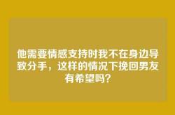他需要情感支持时我不在身边导致分手，这样的情况下挽回男友有希望吗？