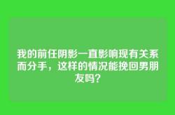我的前任阴影一直影响现有关系而分手，这样的情况能挽回男朋友吗？