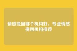情感挽回哪个机构好，专业情感挽回机构推荐
