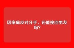 因家庭反对分手，还能挽回男友吗？