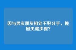 因与男友朋友相处不好分手，挽回关键步骤？